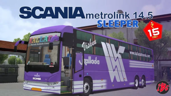 Scania Metrolink 14.5 mtr Sleeper