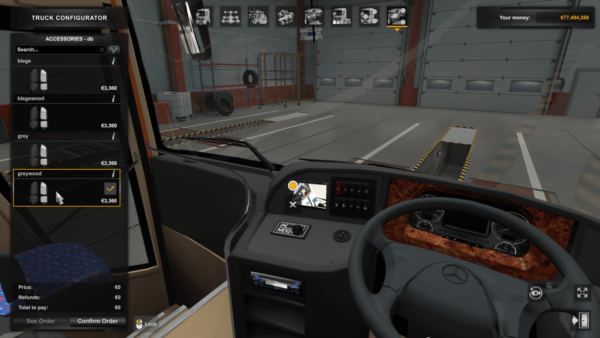 Mercedes Sutlej  13.8mtr & 12mtr semisleeper mod [ETS2 1.40-1.54+] IBS Gaming - Image 5