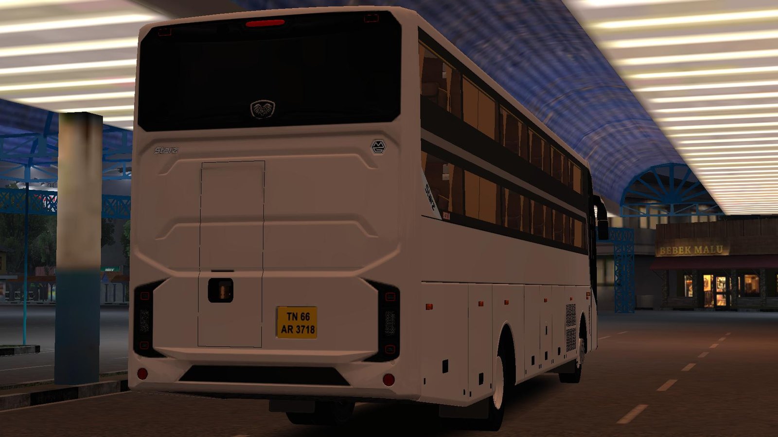 MG BS6 Starz Model Bussid - Image 2
